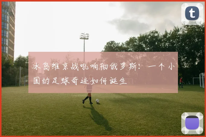 冰岛维京战吼响彻俄罗斯：一个小国的足球奇迹如何诞生